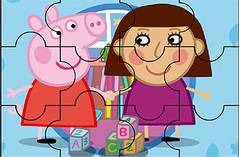 Пазл Свинка Пеппа - Peppa Pig Juegos